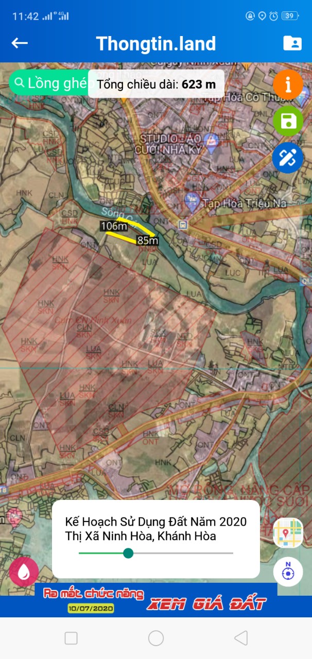 BÁN ĐẤT THÔN TÂN MỸ, - XÃ NINH XUÂN -THỊ XÃ NINH HÒA - KHÁNH HÒA 11079628