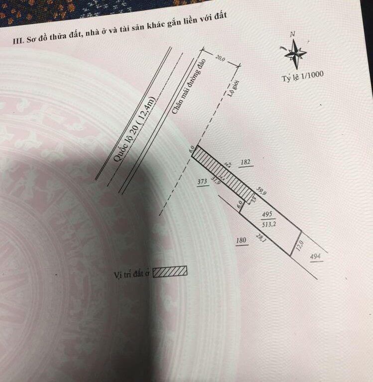 CHÍNH CHỦ CẦN BÁN LÔ ĐẤT ĐẸP TẠI TÂN PHÚ - H. DI LINH - T.LÂM ĐỒNG . 11111891