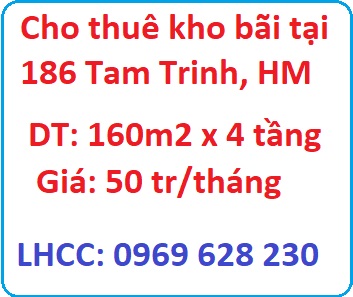 Cho thuê kho bãi tại 186 Tam Trinh, Hoàng Mai, 0969628230
 11171606