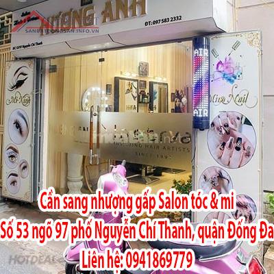 Cần sang nhượng gấp Salon tóc & mi số nhà 53 ngõ 97 phố Nguyễn Chí Thanh, quận Đống Đa 11210010