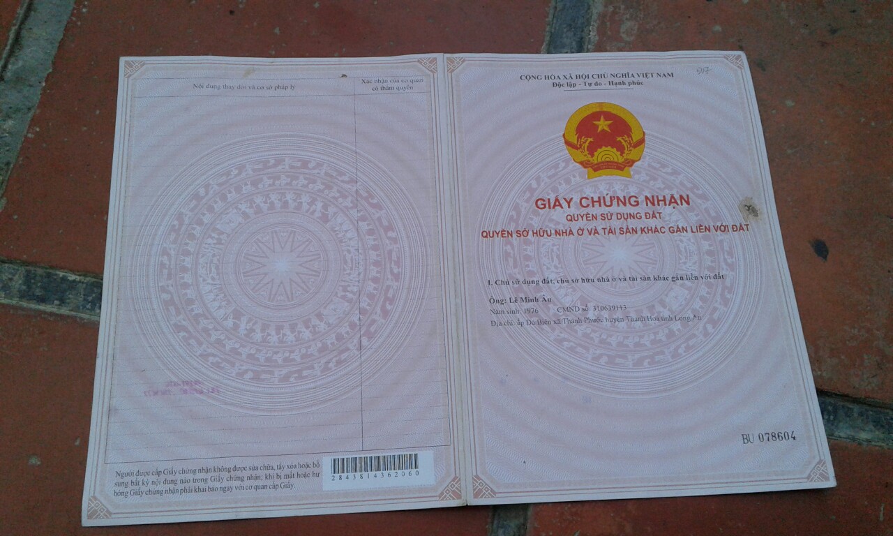 BÁN LÔ ĐẤT RỘNG KHÔNG TRANH CHẤP TẠI ĐƯỜNG KÊNH 13, ẤP 1, XÃ THẠNH LỘC, HUYỆN CAI LẬY 11228167