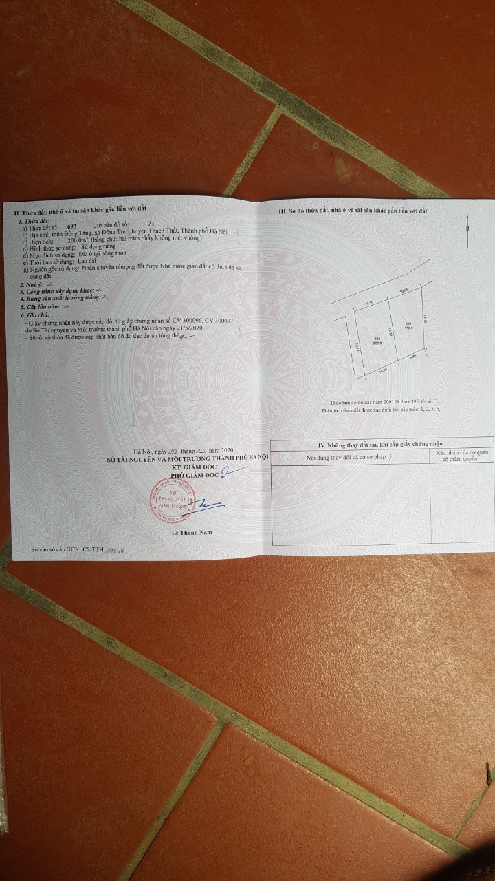 Cần bán đất lô góc, full thổ cư Đồng Trúc, Thạch Thất, Hà Nội, giá cực tốt 11238959