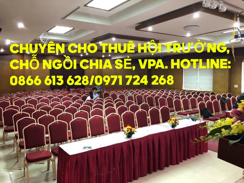 Cho thuê hội trường, tổ chức sự kiện 50 - 300 chỗ ngồi Quận Thanh Xuân. Lh: 0971 724 268
 11288167