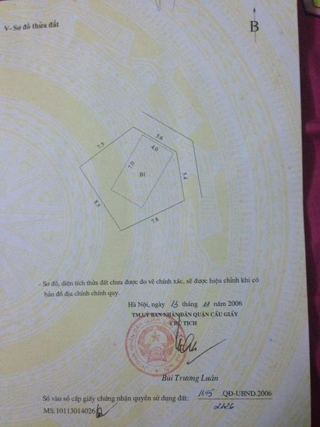 CHÍNH CHỦ BÁN NHÀ TỔ 18 NGHĨA ĐÔ, CẦU GIẤY (NHÀ KHU GIÁP HỒ TÂY), HÀ NỘI 11288601