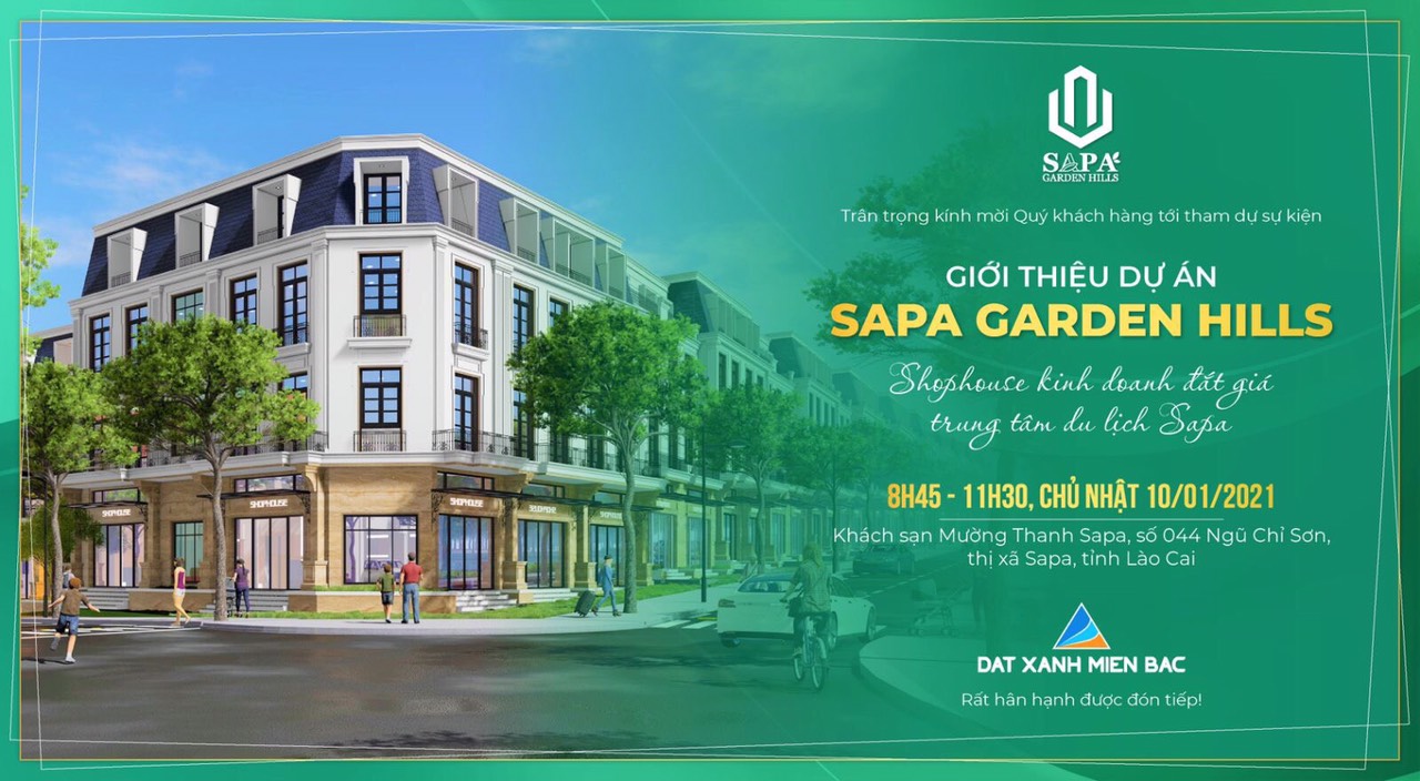 Sapa Garden Hills – Cơ hội cho nhà đầu tư – 1 lô ngoại giao duy nhất  11294818