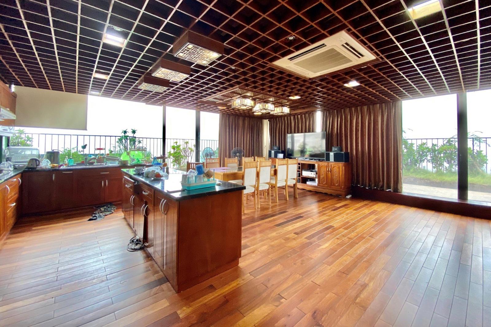 Bán nhanh Penthouse 3 tầng siêu đẹp tòa Packexim 1, 550m2 sân vườn rộng view sông Hồng, 0974606535 11350407
