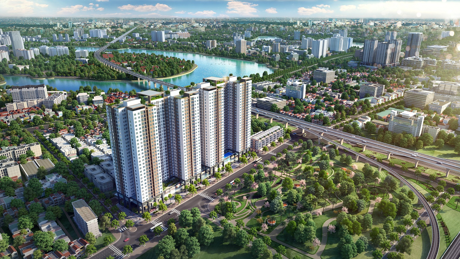 Dự án đang đắt hàng nhất Hoàng Mai - Hà Nội đó là Phương Đông Green Park 11353624