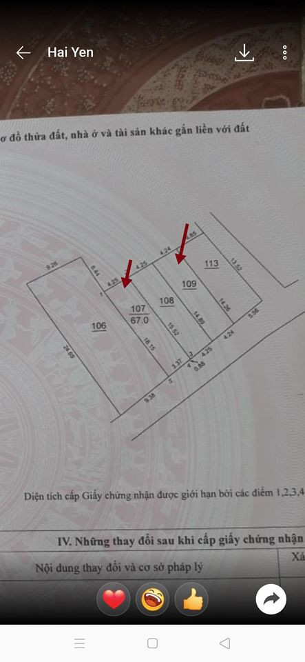 CHÍNH CHỦ CẦN BÁN 2 LÔ ĐẤT THỔ CƯ TẠI HÀ NỘI 11363246