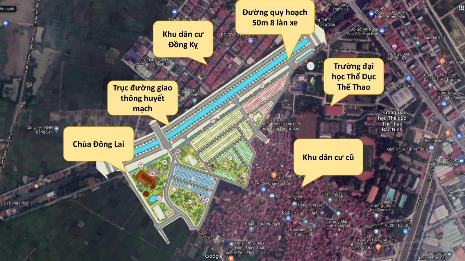 Tôi cần bán lô đất nền LK08-17 Dự án KĐT mới Trang Hạ Từ Sơn.
 11372147