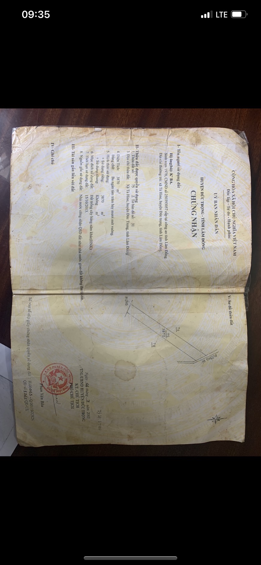 Cần bán lô đất cách quốc lộ 28b 60m 11379532