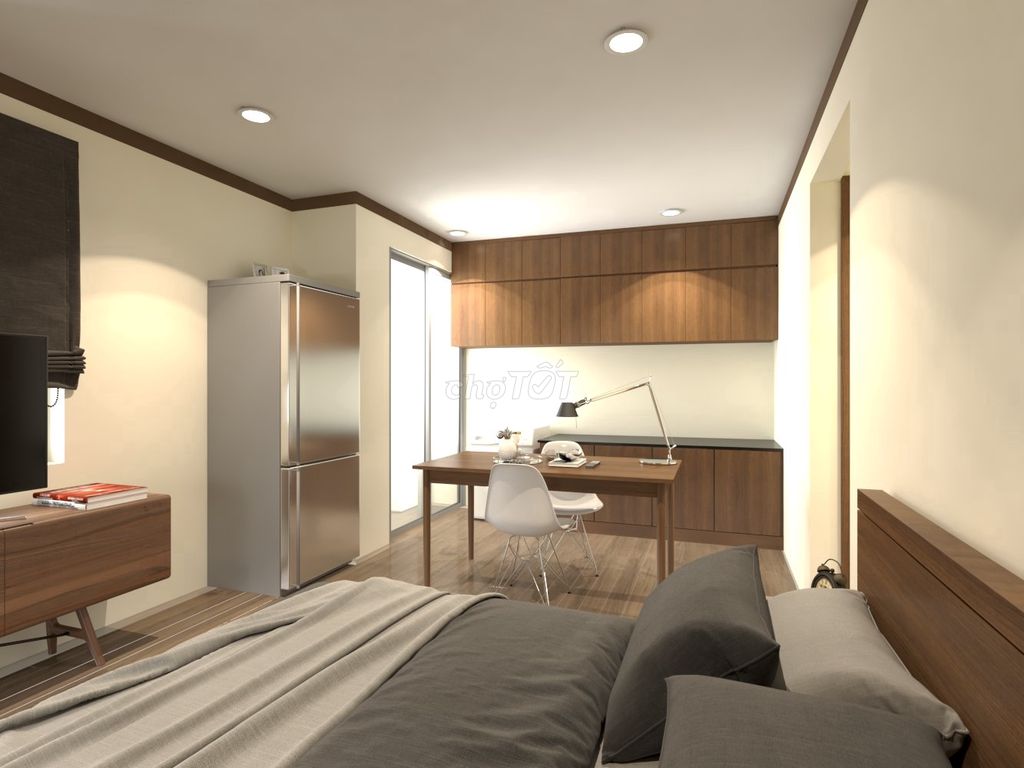 Cho thuê căn hộ dịch vụ mini tầng 8 view hồ Huy Văn đường Văn Chương 2, Đống Đa, Hà Nội 11385555