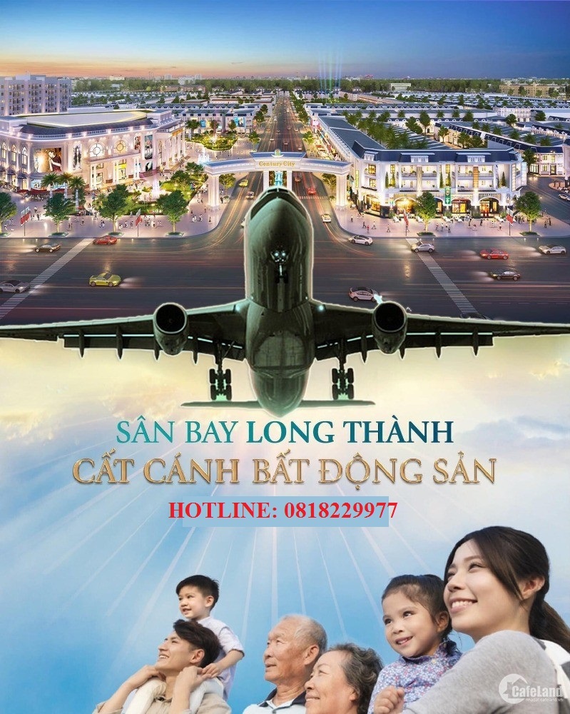 ĐẤT CỔNG SÂN BAY LONG THÀNH SỔ ĐỎ RIÊNG THỔ CƯ NHẬN NGAY, CHỈ 17TR/M2 CK 9,5% 11387588