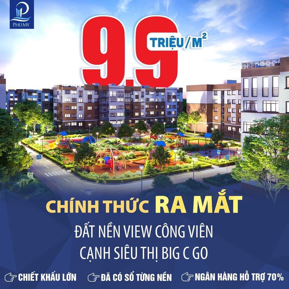 SIÊU HOT! ĐẤT NỀN, SHOPHOUSE KĐT PHÚ MỸ (HUD) QUẢNG NGÃI - CHỈ 10TR/M2 - SỔ SẴN - CHIẾT KHẤU 3%. 11405583