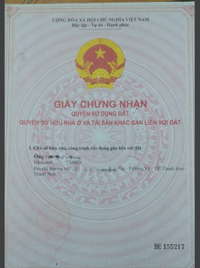 CHÍNH CHỦ CẦN BÁN NHANH LÔ ĐẤT VỊ TRÍ ĐẸP , GIÁ ĐẦU TƯ TẠI KHU DÂN CƯ 401, XÃ ĐÔNG VINH, ĐÔNG SƠN, 11408750