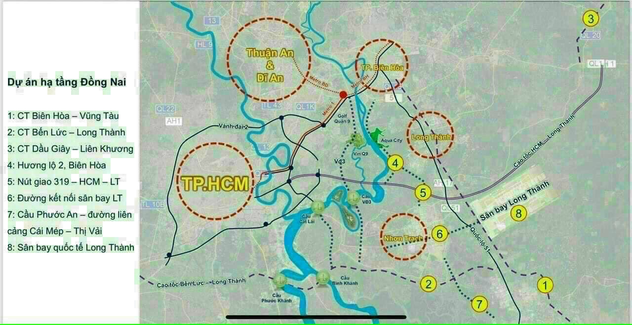 Chuyển nhượng lại đất nền dự án AQUA CITY khu RIVER PARK 2 (VALENCIA)  giá chỉ 5.3 tỷ bao gồm các 11450998