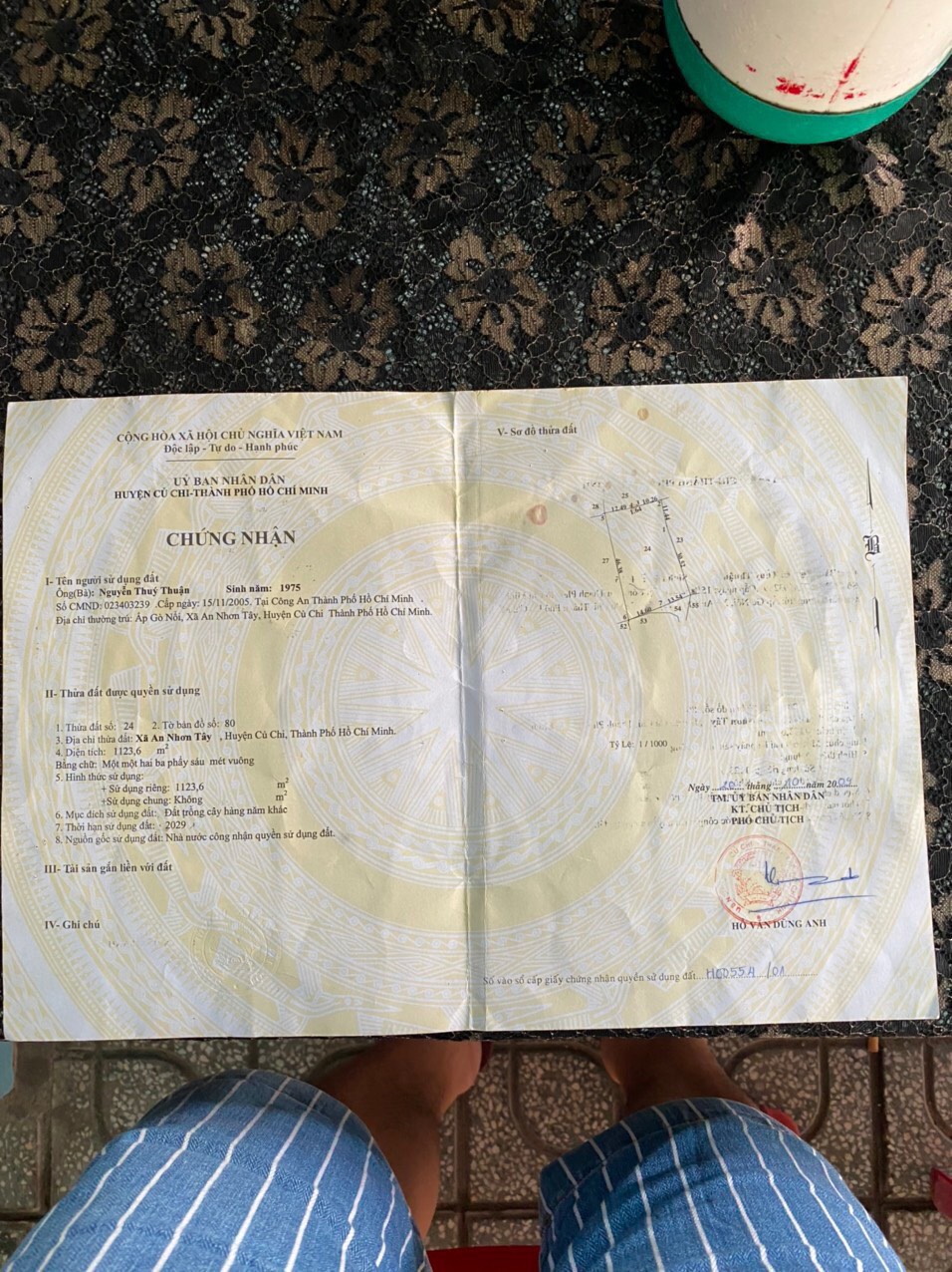 BÁN ĐẤT MẶT TIỀN TỈNH LỘ 7, XÃ AN NHƠN TÂY, HUYỆN CỦ CHI, HỒ CHÍ MINH. 11455419