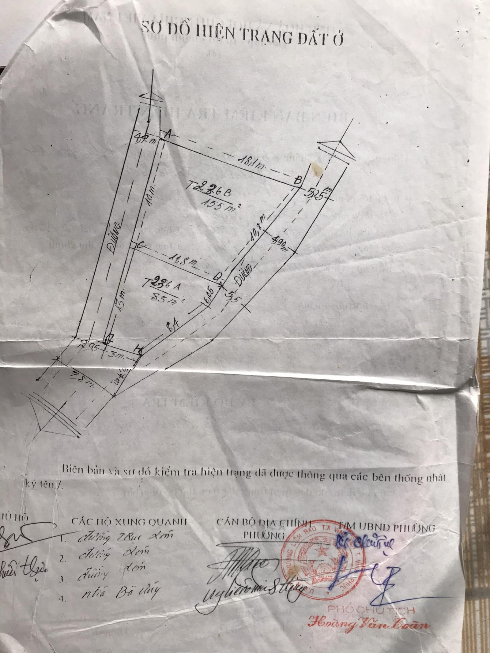 CẦN BÁN ĐẤT 2 MẶT TIỀN ĐƯỜNG TRẦN PHÚ, PH. LIÊN BẢO, VĨNH YÊN, VĨNH PHÚC 11465104