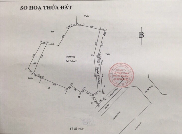 ĐẤT FULL THỔ CƯ 1.422.8M TẠI AN BÌNH - THUẬN THÀNH - BẮC NINH. 11466816