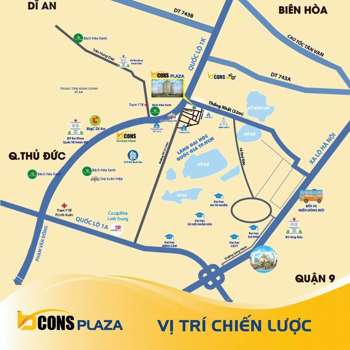 DỰ ÁN BCONS PLAZA CĂN HỘ GIÁ RẺ 2PN - 2WC DĨ AN, BÌNH DƯƠNG 11493214