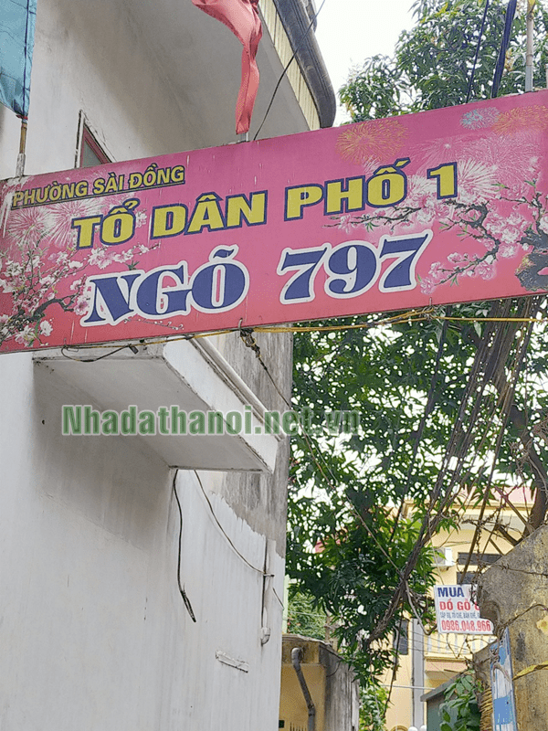 Bán đất tổ 1 Sài Đồng, ngõ 797 Nguyễn Văn Linh, Quận Long Biên 11494855