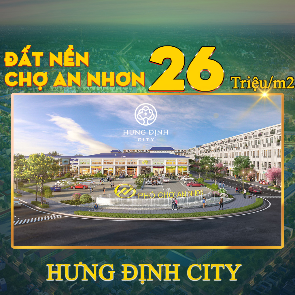 Đất nền chợ Bình Định, khu Hưng Định City - 0375.924.840 11514563