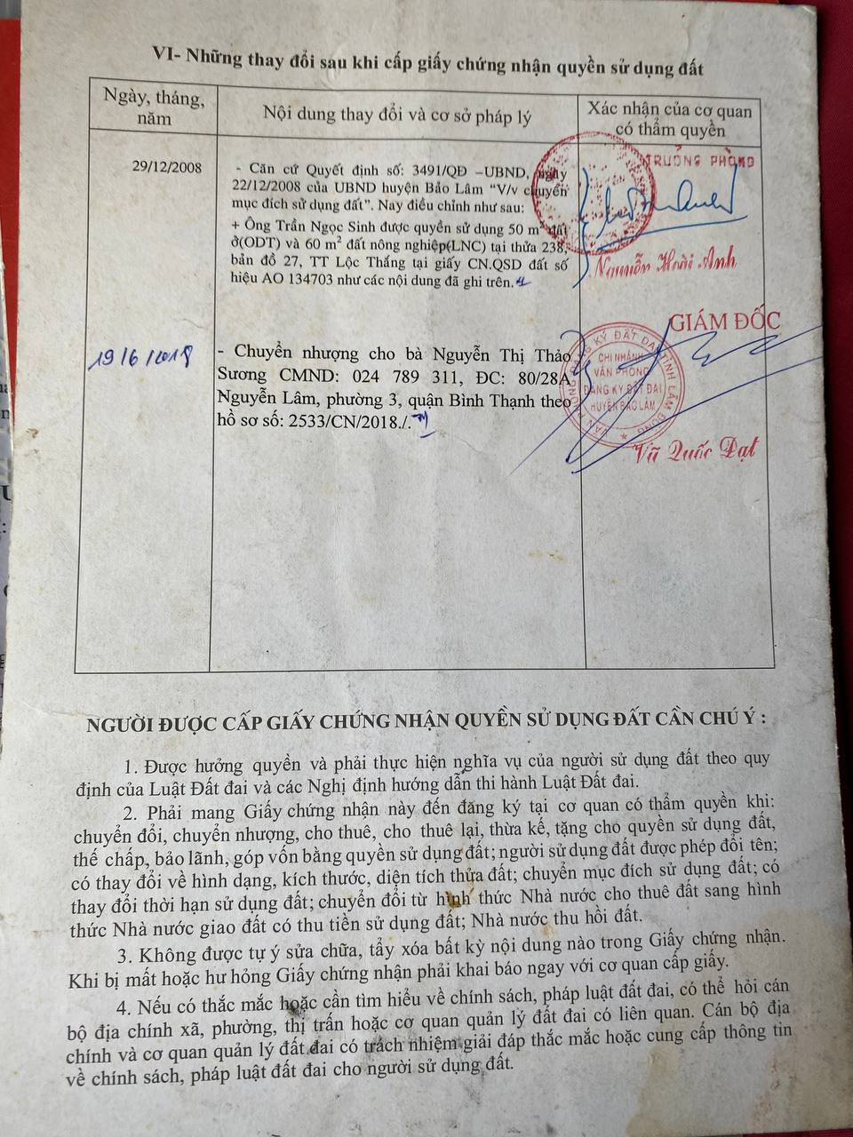 Chi tiết đất huyện bảo lâm 250m2 - tấn 11532226