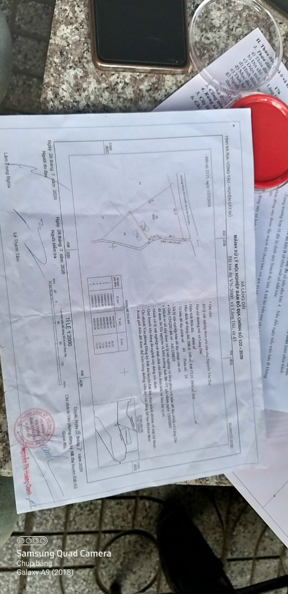 CẦN BÁN LÔ ĐẸP ĐẤT CÁCH MẶT TIỀN ĐƯỜNG NHỰA VÀO SÂN BAY 10M, XÃ LÁNG DÀI, HUYỆN ĐẤT ĐỎ, BÀ RỊA VŨNG 11551464