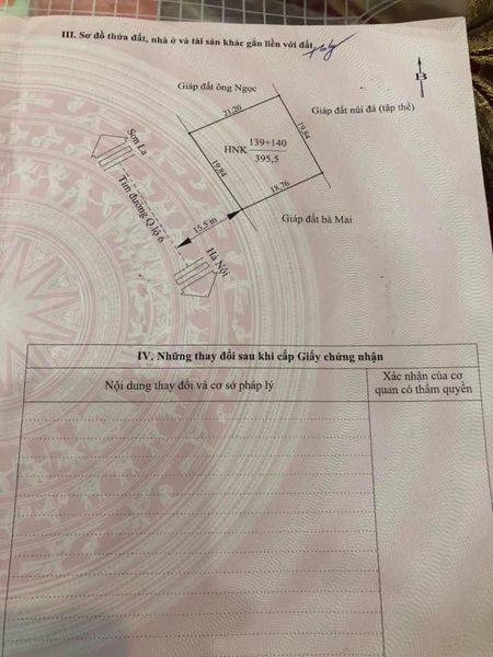 CHÍNH CHỦ CẦN BÁN ĐẤT THỔ CƯ TẠI TIỂU KHU BÓ BUN, THỊ TRẤN NÔNG TRƯỜNG MỘC CHÂU, SƠN LA, SĐT 11552825