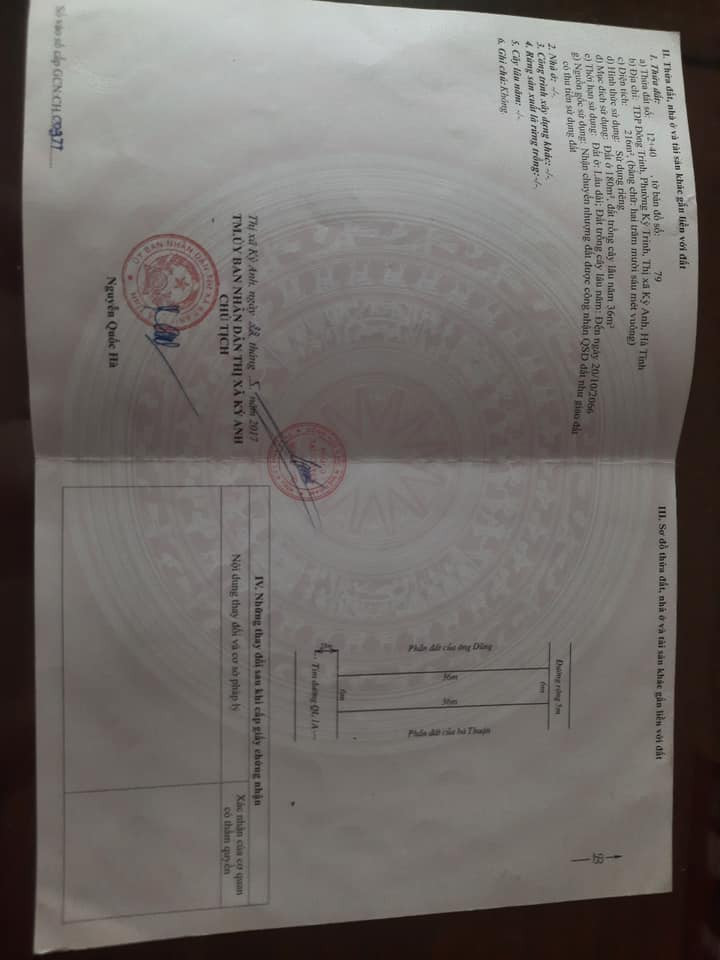 CHÍNH CHỦ BÁN 189M2 ĐẤT GIÁ ĐẦU TƯ ĐẢM BẢO RẼ NHẤT KHU VỰC XÃ KỲ TRINH - HUYỆN KỲ ANH - HÀ TĨNH 11565409