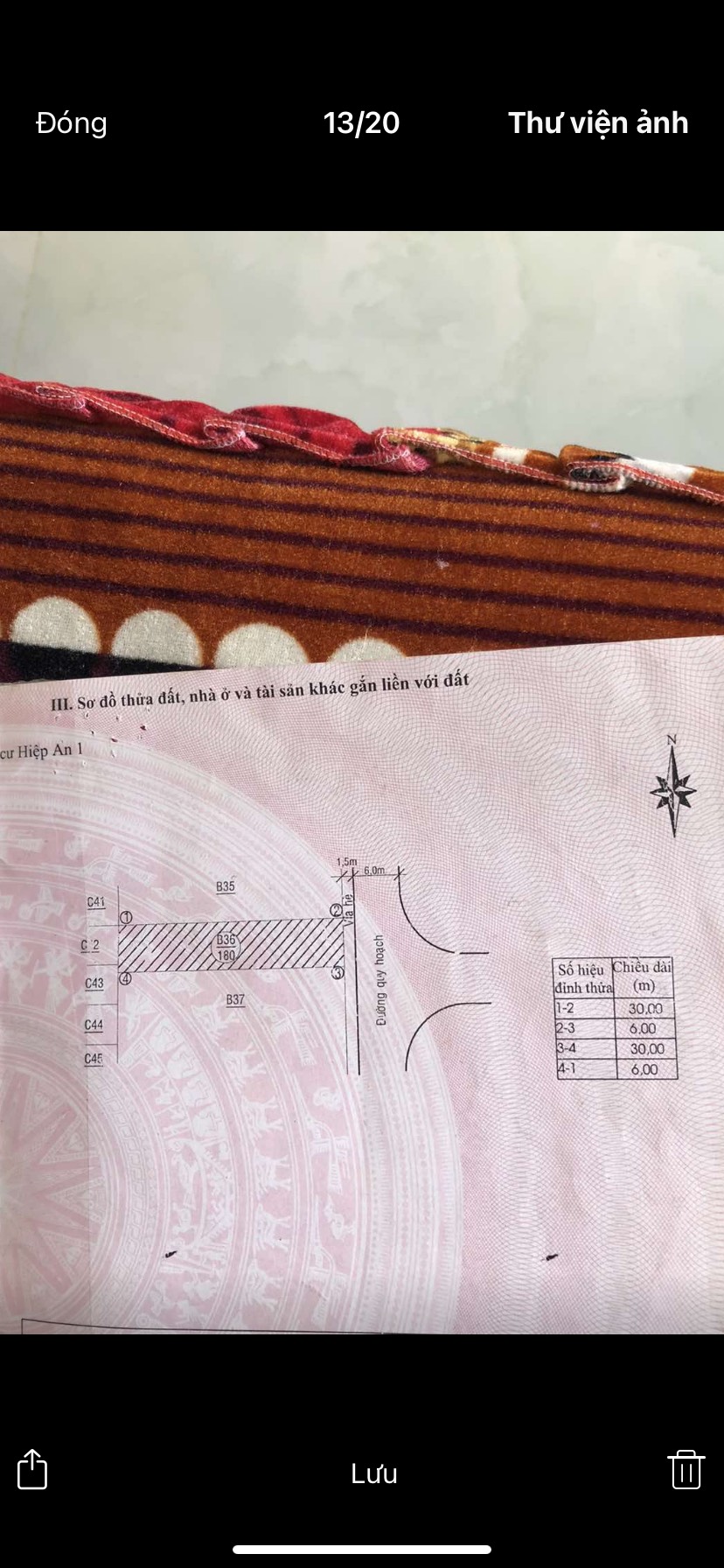 CHÍNH CHỦ CẦN BÁN LÔ ĐẤT THỔ CƯ TẠI HIỆP AN – ĐỨC TRỌNG. LIÊN HỆ: 0934913579 11583154