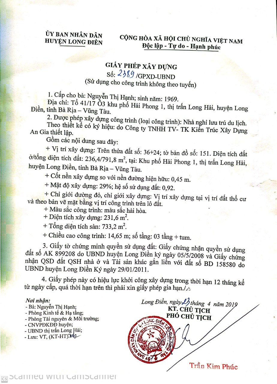 BÁN ĐẤT DU LỊCH BIỂN LONG HẢI, MẶT TIỀN ĐƯỜNG QH SỐ 6, CẠNH BIỂN LONG HẢI, HUYỆN LONG ĐIỀN, TỈNH 11624822