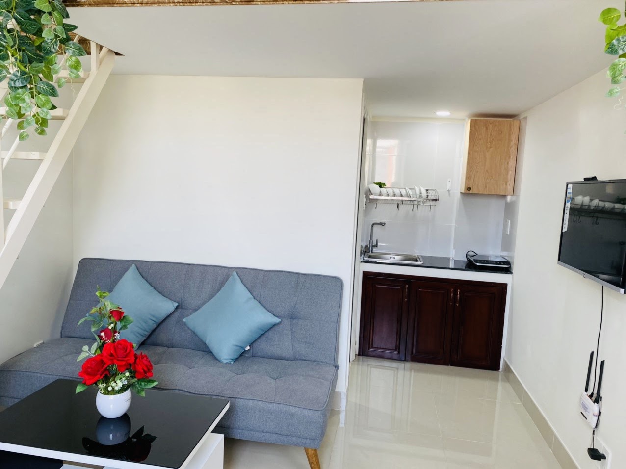 Cho thuê căn hộ gác lửng full nội thất - thiết kế đẹp 30m2 gần Lotte Mart Q7 11639862