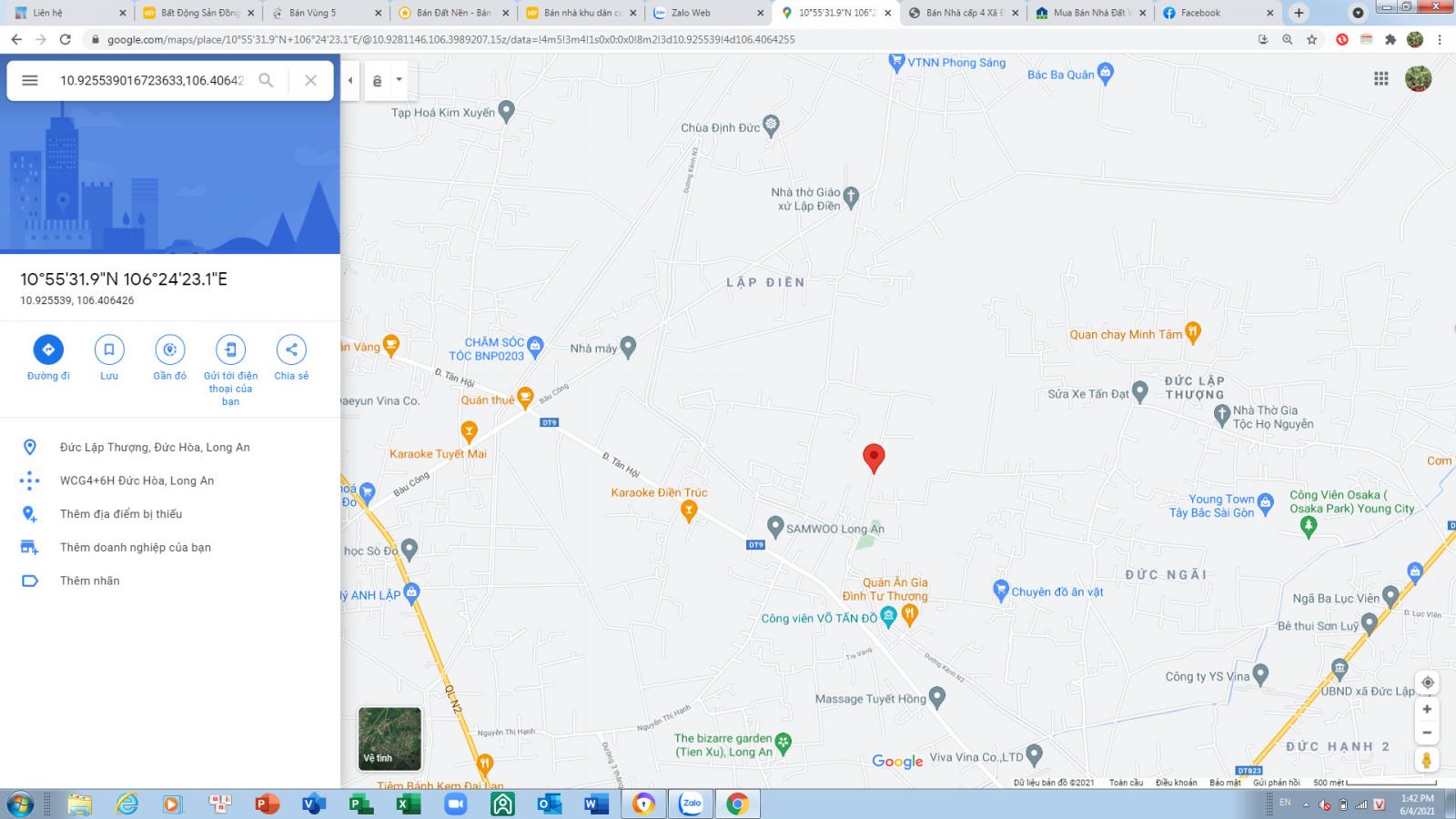 CHÍNH CHỦ CẦN BÁN 85M2 ĐẤT TẠI XÃ ĐỨC LẬP THƯỢNG, HUYỆN ĐỨC HÒA, LONG AN. 11643833