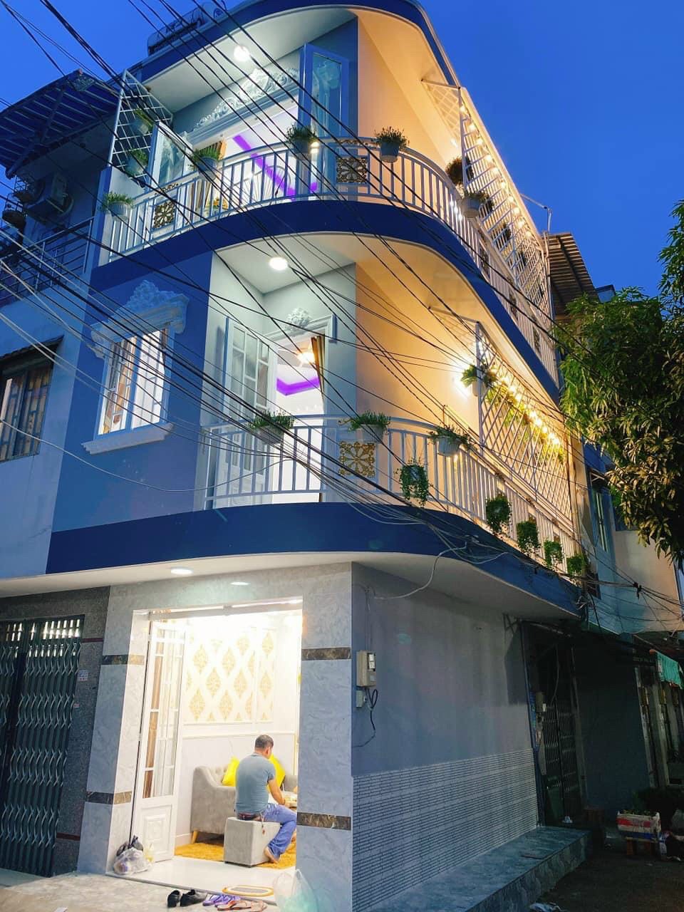 Bán nhà mặt tiền hẻm 6m - 1716 Huỳnh Tấn Phát, Nhà Bè 3 tầng 4PN-Giá 2,25 tỷ 11672452