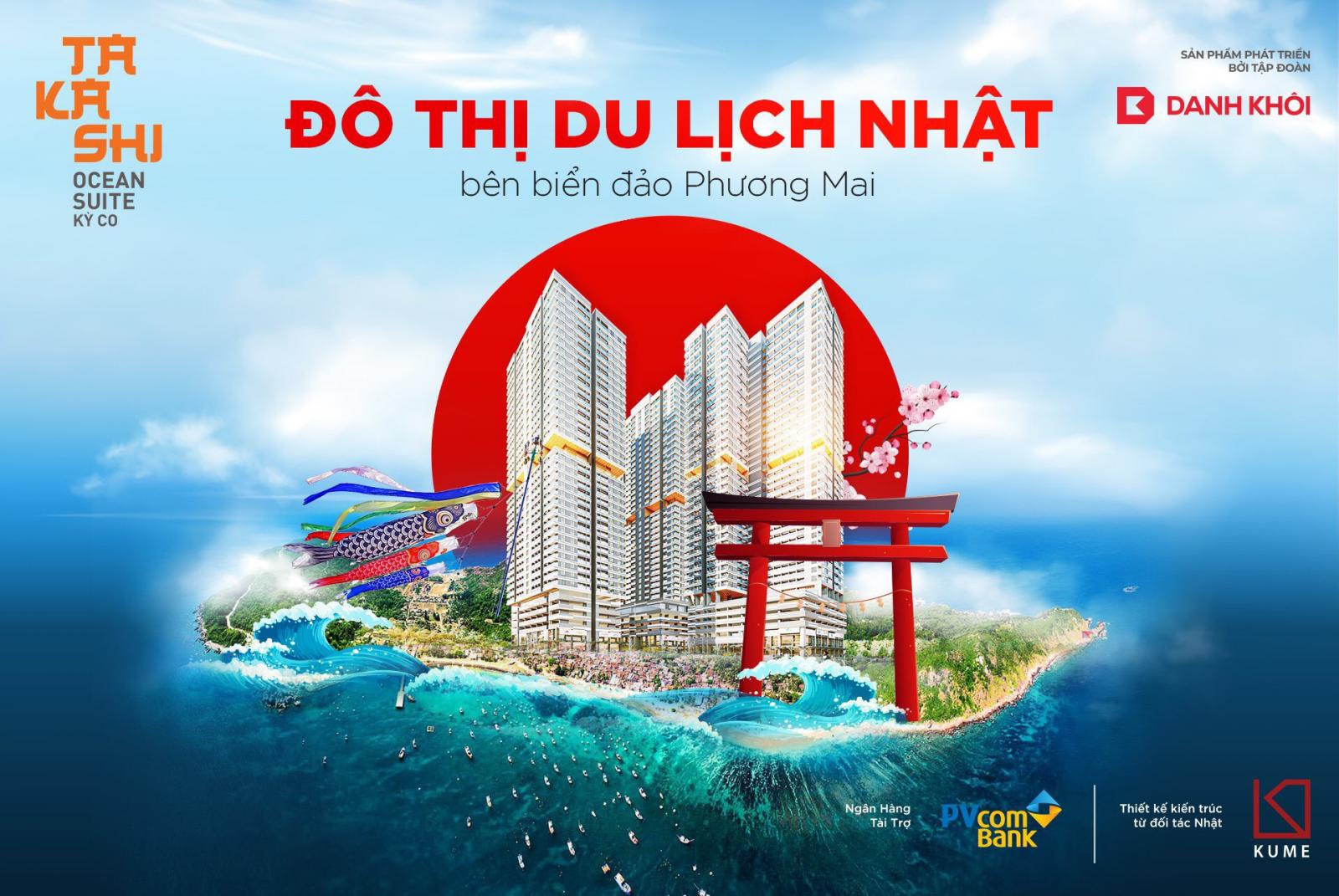 CĂN HỘ MẶT BIỂN TAKASHI OCEAN SUITE (TOP 5 BÃI BIỂN ĐẸP NHẤT VN) TP. QUY NHƠN, TỈNH BÌNH ĐỊNH. 11681978