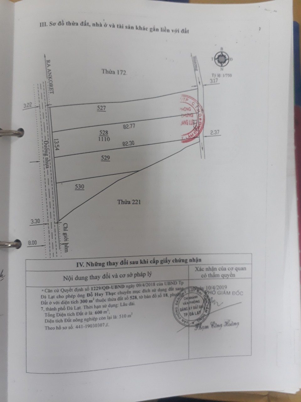 CẦN BÁN LÔ ĐẤT TẠI PHƯỜNG 7 – TP ĐÀ LẠT – TỈNH LÂM ĐỒNG. LIÊN HỆ: 0943089777 11689455