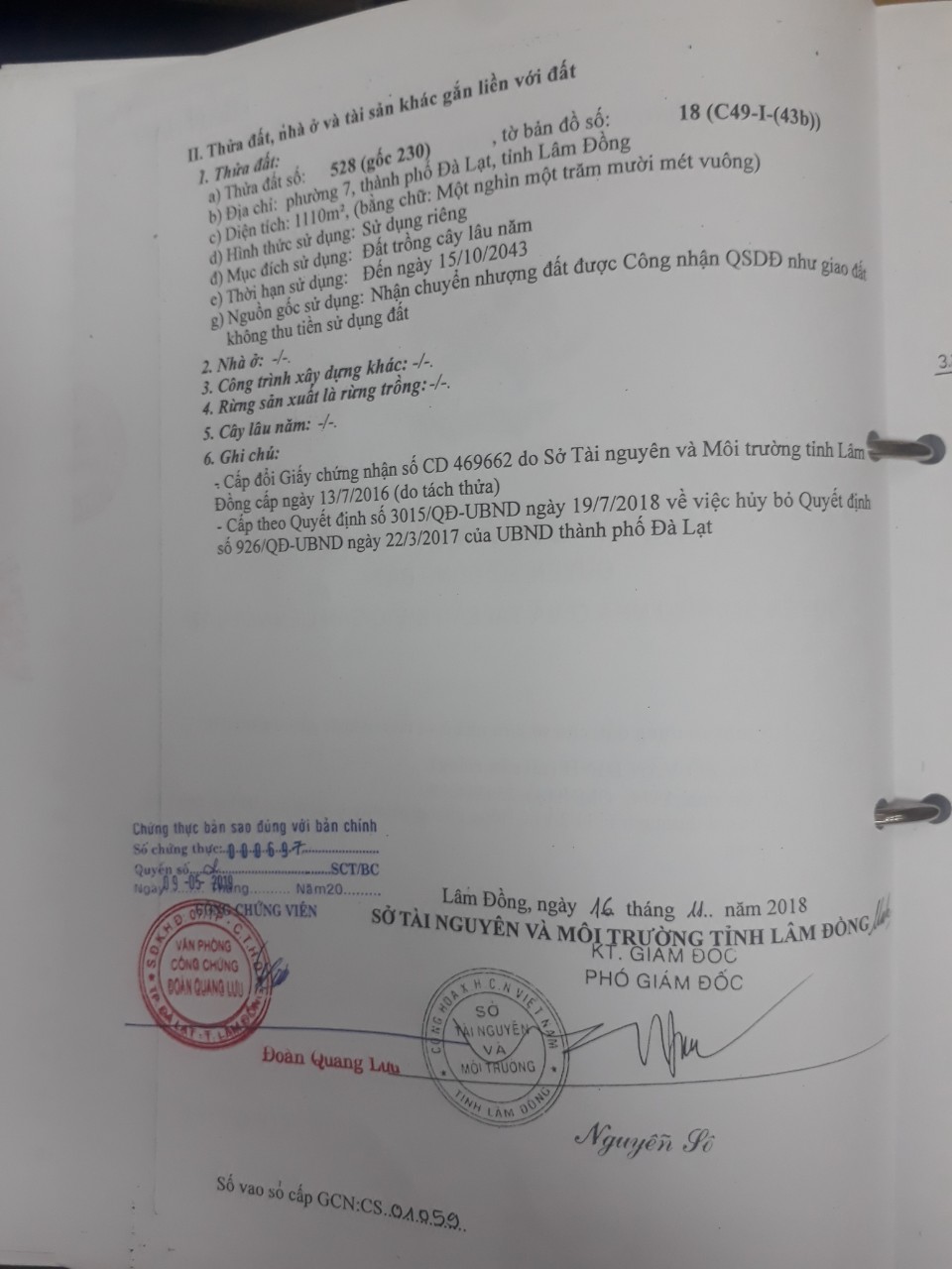 CẦN BÁN LÔ ĐẤT TẠI PHƯỜNG 7 – TP ĐÀ LẠT – TỈNH LÂM ĐỒNG. LIÊN HỆ: 0943089777 11689455