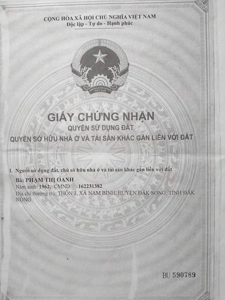 GẤP , GẤP GẤP , DO CHUYỂN CÔNG TÁC GIA ĐÌNH CẦN BÁN GẤP 3,2 HÉC ĐẤT RẪY CÓ SẴN NHÀ TẠI XÃ NAM BÌNH 11691834