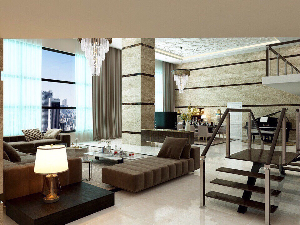 Cho thuê c Penthouse ở Keangnam, 408 m2, 4 PN, nội thất siêu vip giá thuê từ 56.7 tr/th 11743438