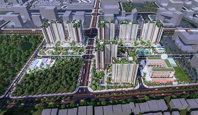 Căn hộ dự án City Gate 5 nằm tại đường Võ Văn Kiệt, huyện Bình Chánh ( giáp p16, quận 8 ) 11737580