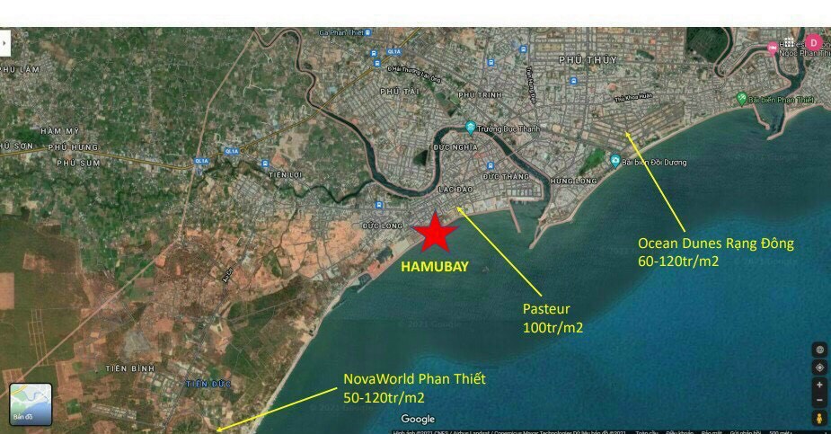 Đất nền mặt biển trung tâm thành phố Phan Thiết, sở hữu lâu dài, không bắt xây, giá từ 3 tỷ, tiềm 11743929