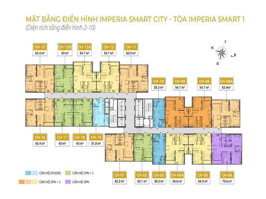 Imperia Smart City-Nhận ngàn quà tặng khi mua căn hộ 2PN+1 55m2 giá từ 2 tỷ
 11785617
