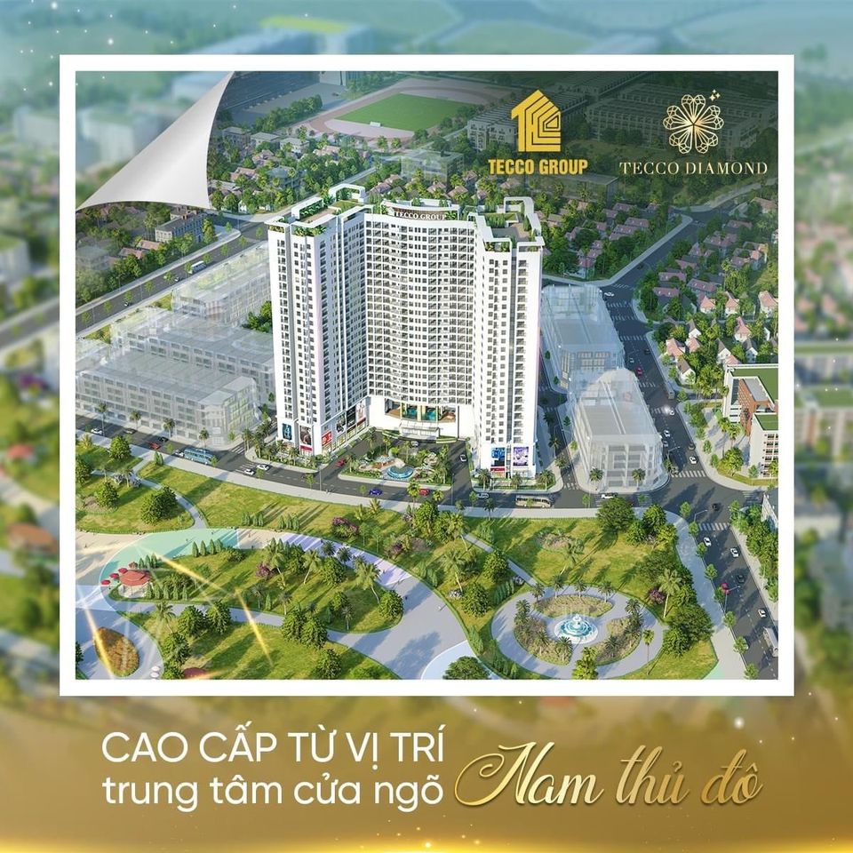 Cần bán gấp căn hộ 2 ngủ 2wc dự án chung cư Tecco Diamond Thanh Trì, 0862686626 11808554