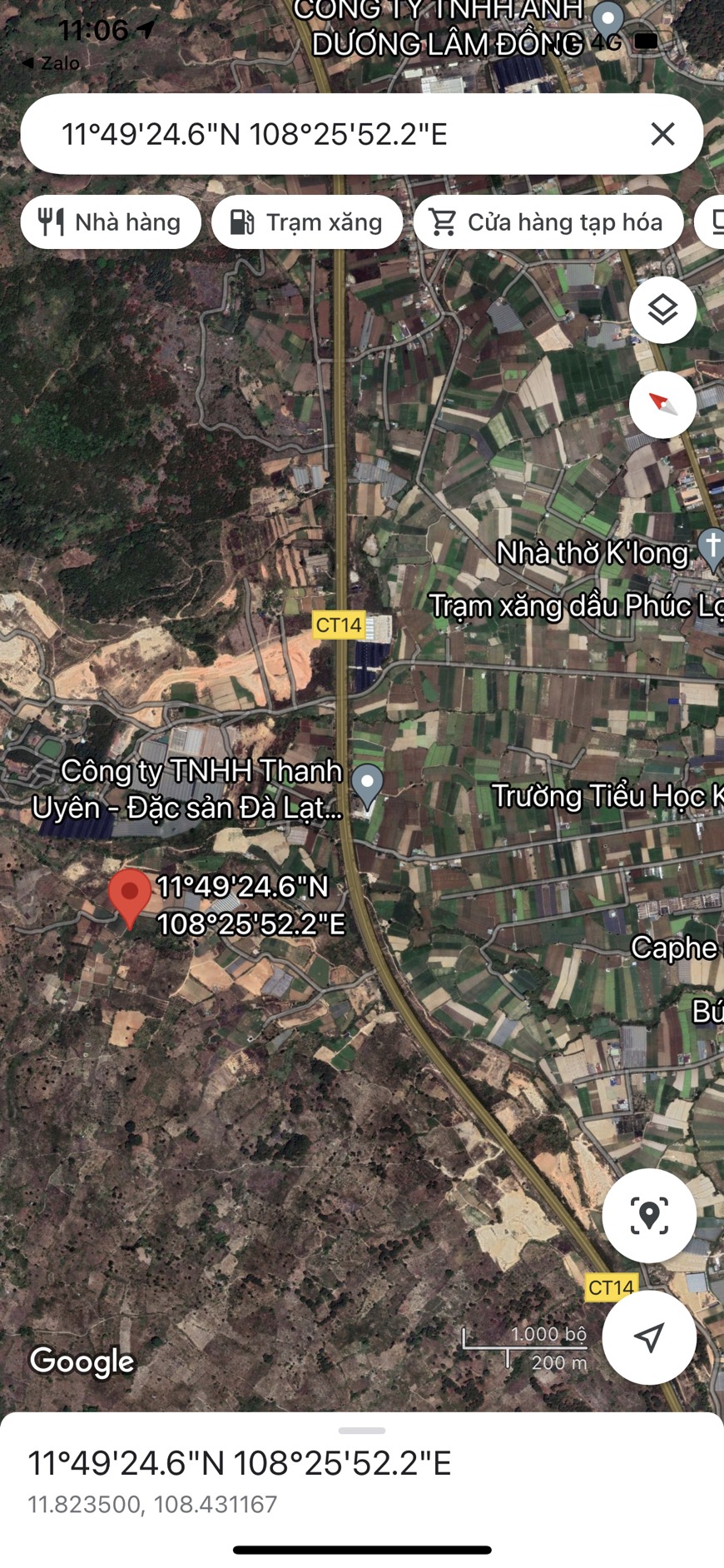 B22. CẦN BÁN LÔ ĐẤT XÃ HIỆP AN, HUYỆN ĐỨC TRỌNG, TỈNH LÂM ĐỒNG 11848583