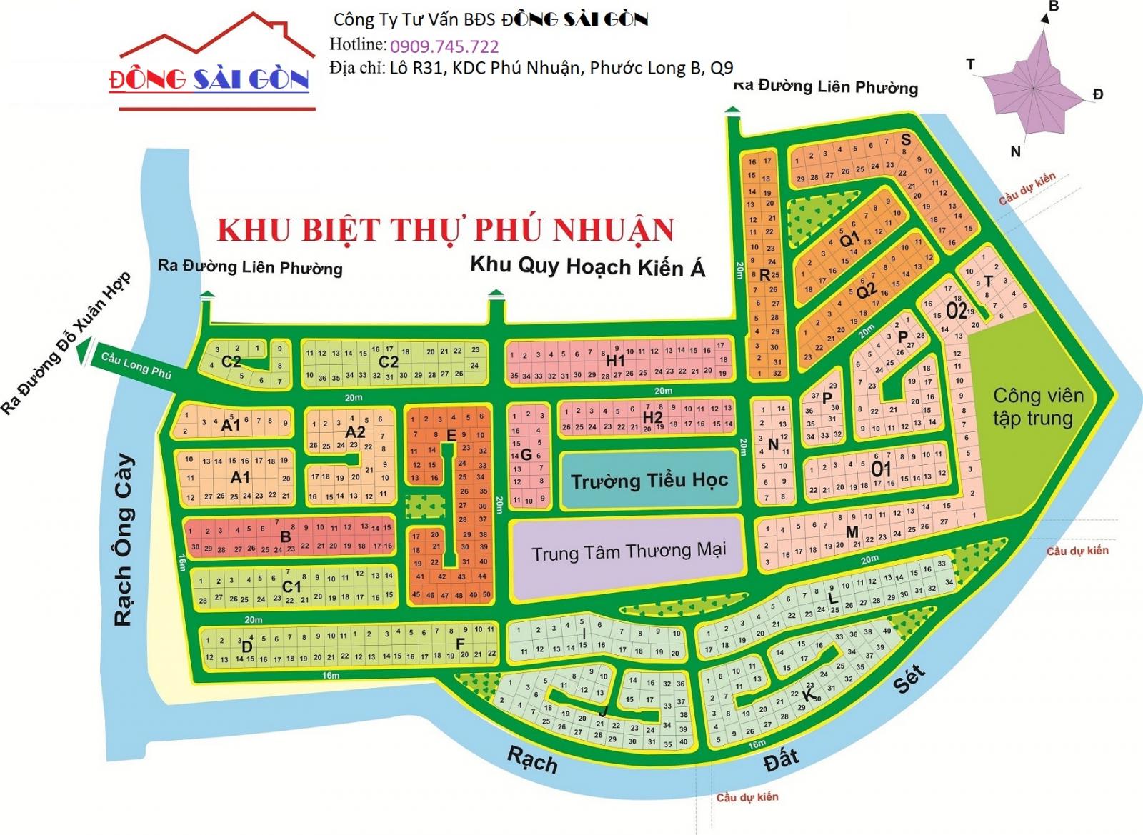 Bán đất nền dự án tại KDC Phú Nhuận - Phước Long B - Quận 9 - Hồ Chí Minh. 11862998