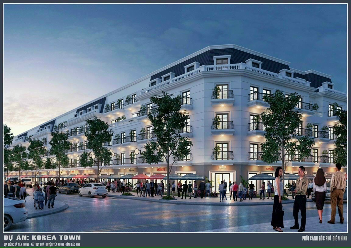 RA MẮT SIÊU PHẨM CÓ 1-0-2 CỦA DỰ ÁN KHU NHÀ PHỐ THƯƠNG MẠI KOREA TOWN YÊN PHONG GIÁ CHỈ TỪ 4 TỶ 11866768