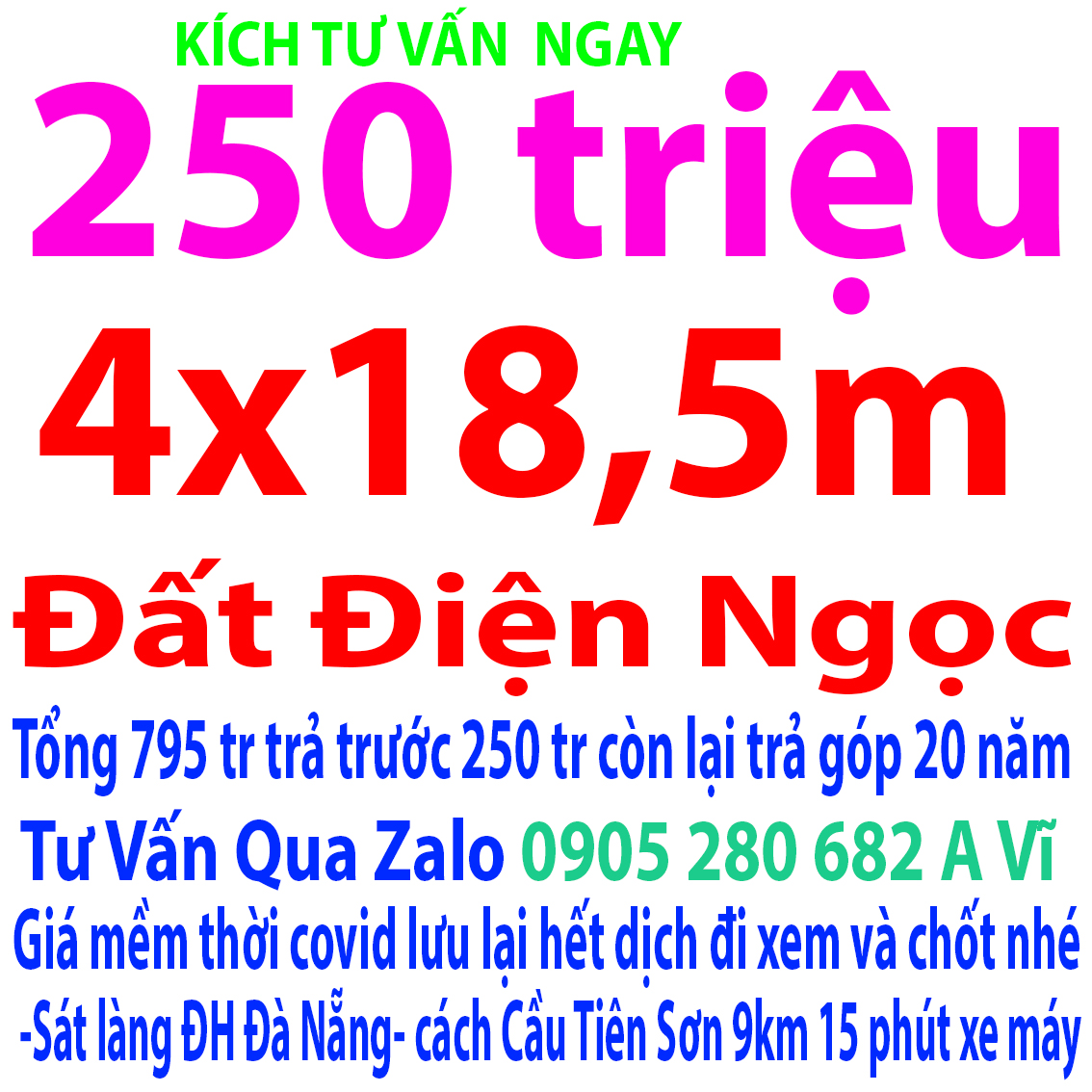 Bán đất khu đô thị 1B Điện Ngọc Giá rẻ 700 tr sở hữu ngay 11894669