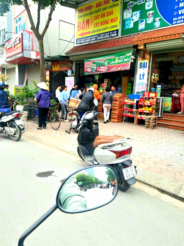 Đất kinh doanh Trâu Quỳ, Gia Lâm, Hà Nội. Dt 303m2. 2 mặt tiền. Đường 9m. Lh 0989894845. 11936232