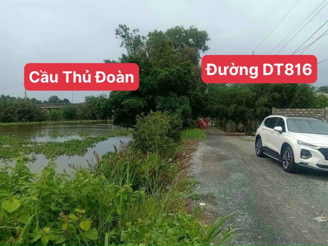 Đất thổ cư view sông lớn thích hợp làm nhà vườn. Diện tích 10x48m giá 5.6tr/m2 ngay Happy Land - Bến Lức 12158320