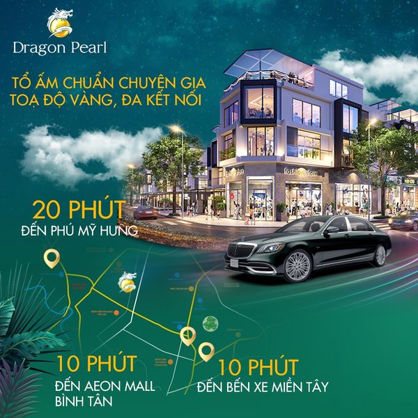 Dragon Pearl - Khu đô thị mới Đức Hòa Đông giai đoạn 1 chính thức mở bán GĐT chỉ với 400tr/nền 90m2
 12181014